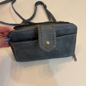 Stylish Gray Crossbody Bag